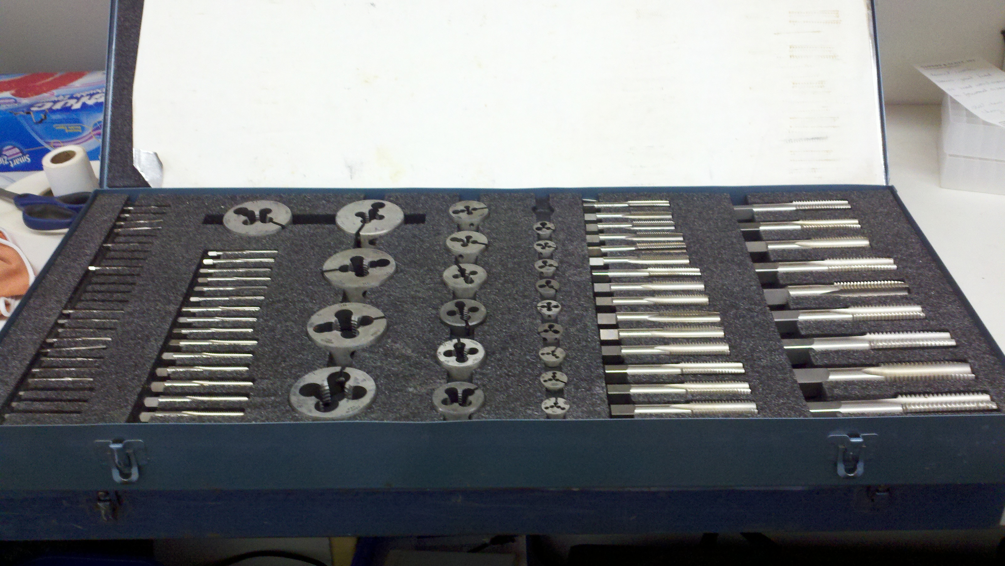 Greenfield GTD 76 Piece Tap and Die Set eBay