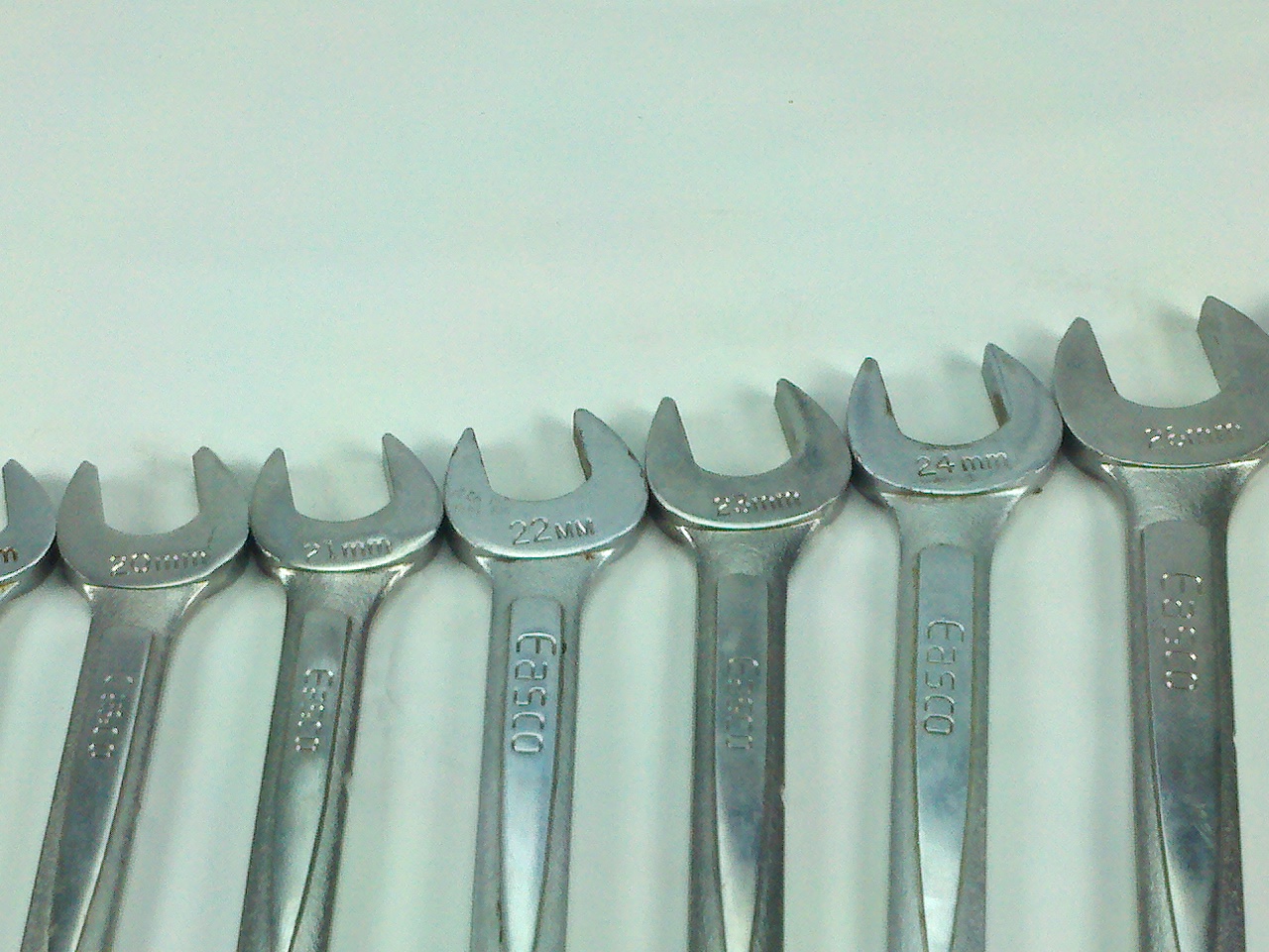 Easco 20pc Metric Box End Open Combination Wrench Set USA 32mm8mm eBay