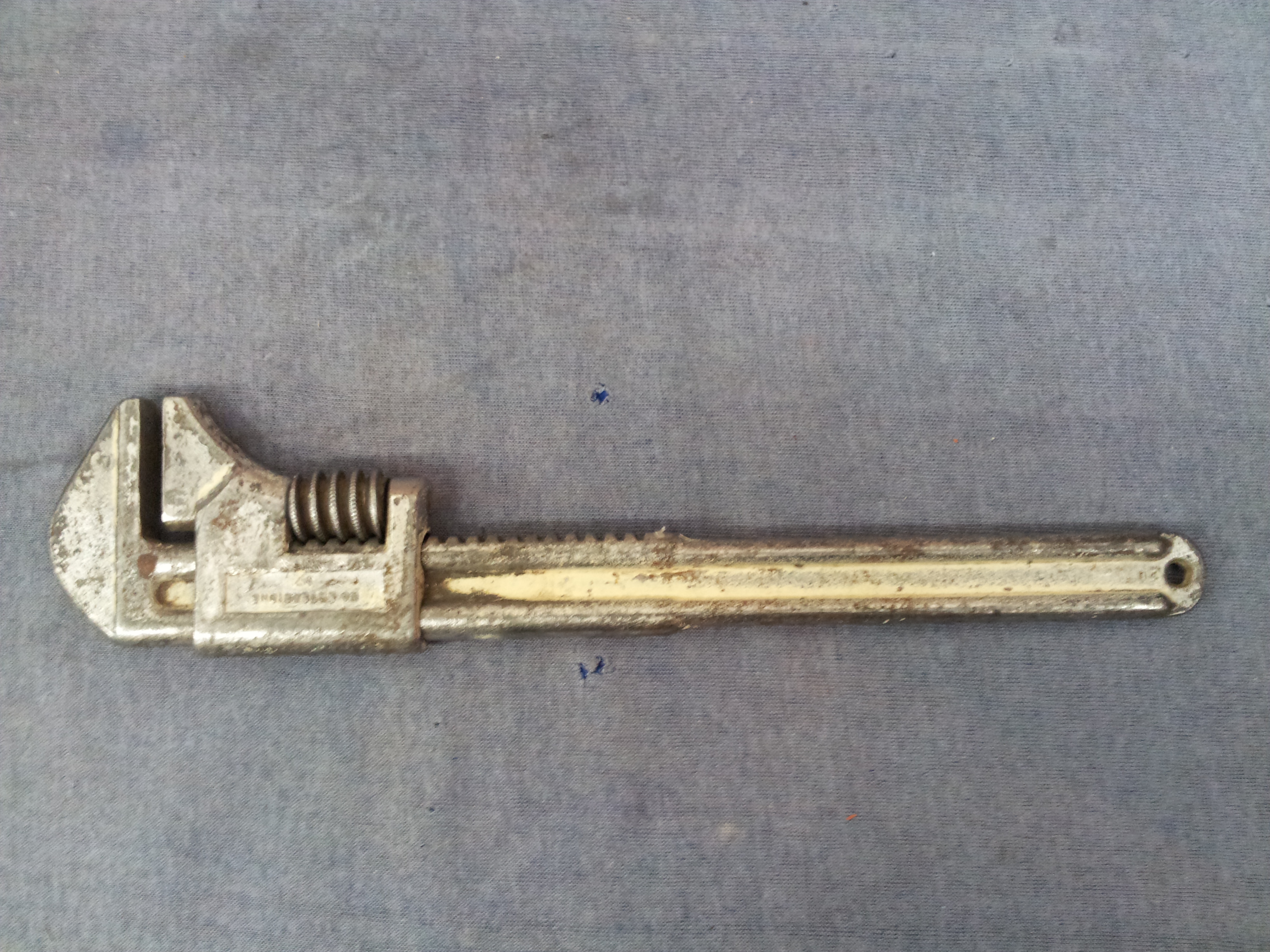 Vintage Diamond 15" Adjustable Wrench C715 eBay