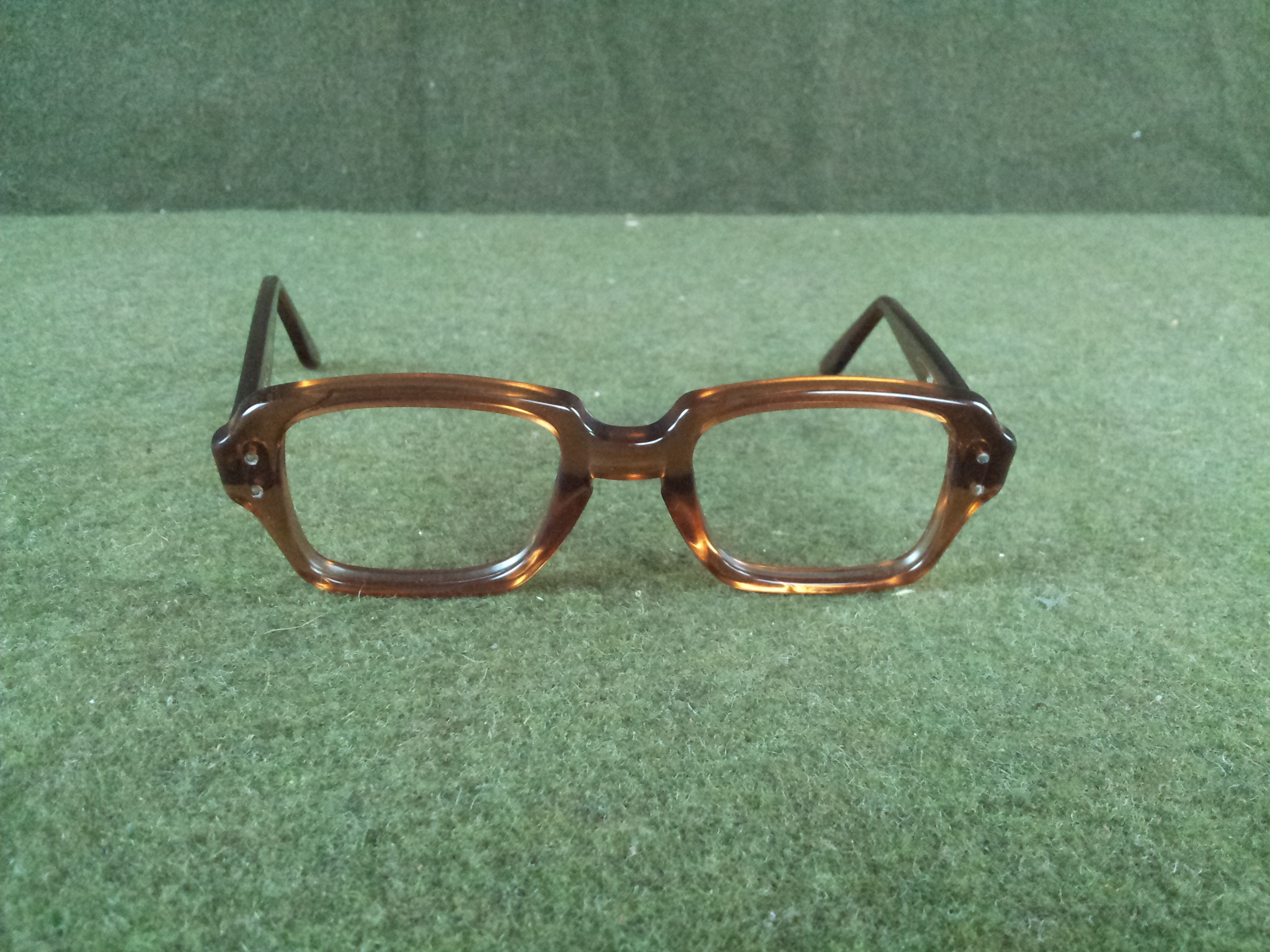 Military Issue Usgi S9 Male Amber Brown Eyeglasses Frames Nos Many Sizes