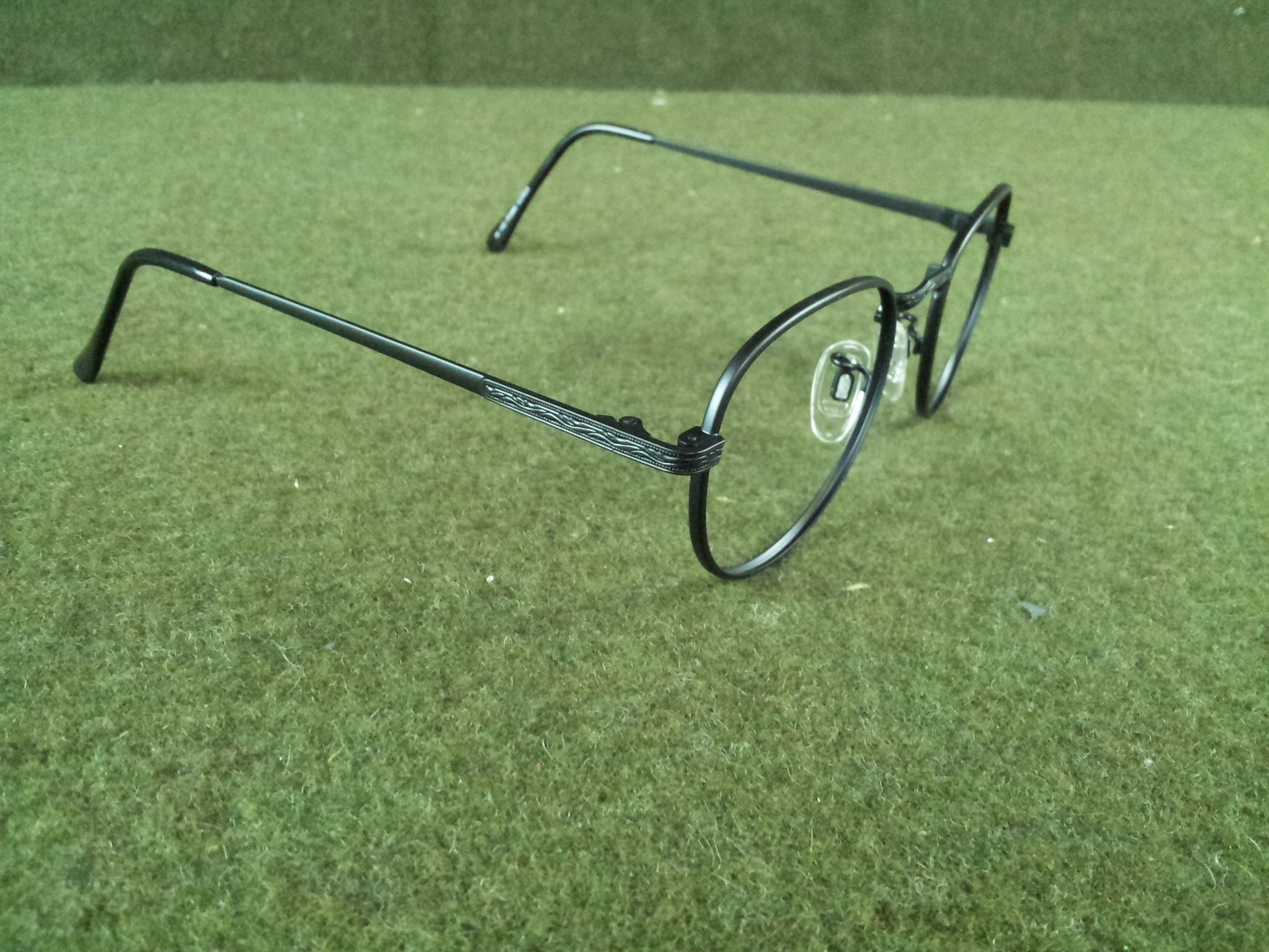 Military Issue Rochester Optical Matte Black Glasses Frames 48mm 19mm