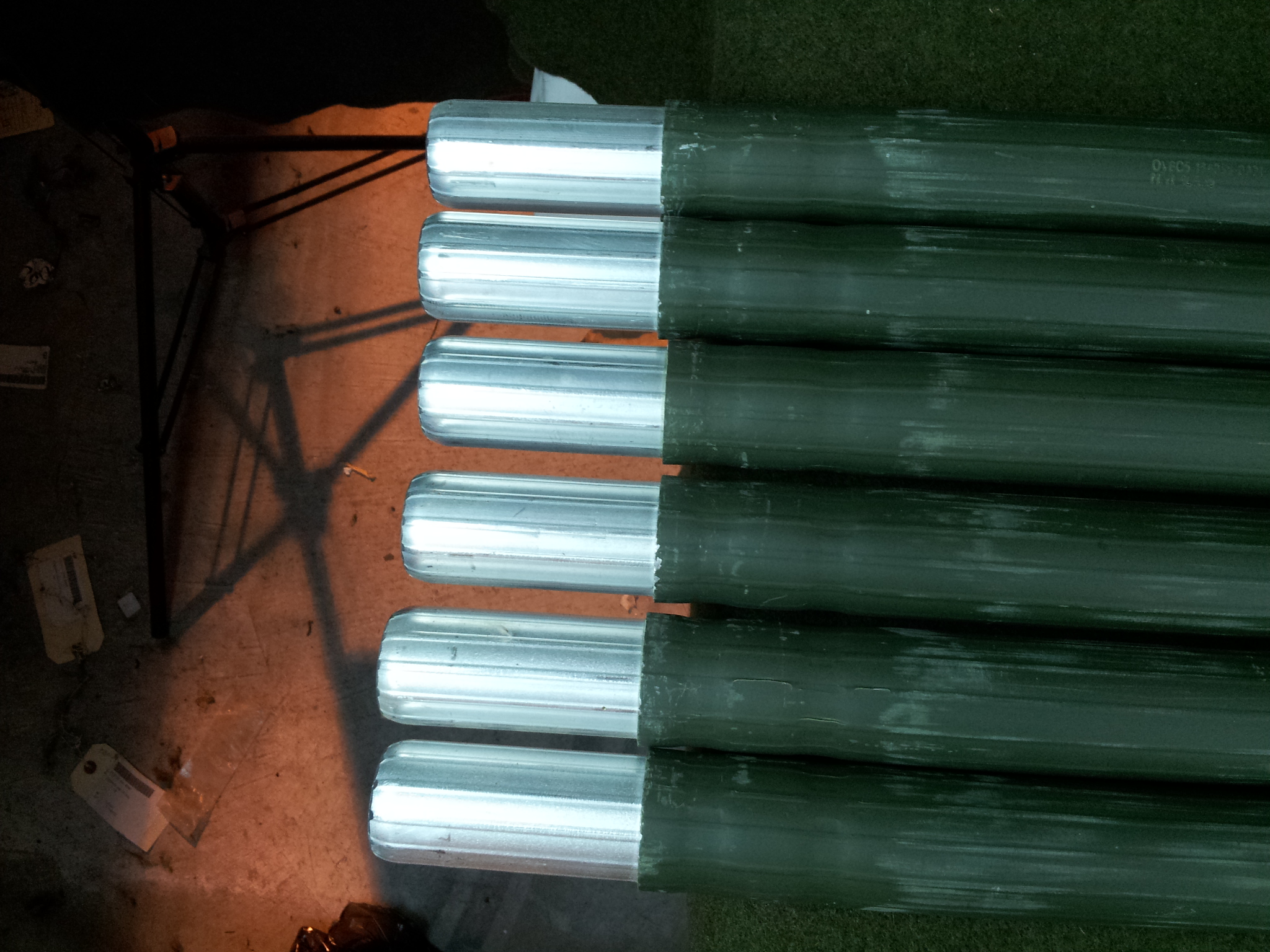 6 Used 4' Aluminum Stacking Antenna Mast Poles eBay