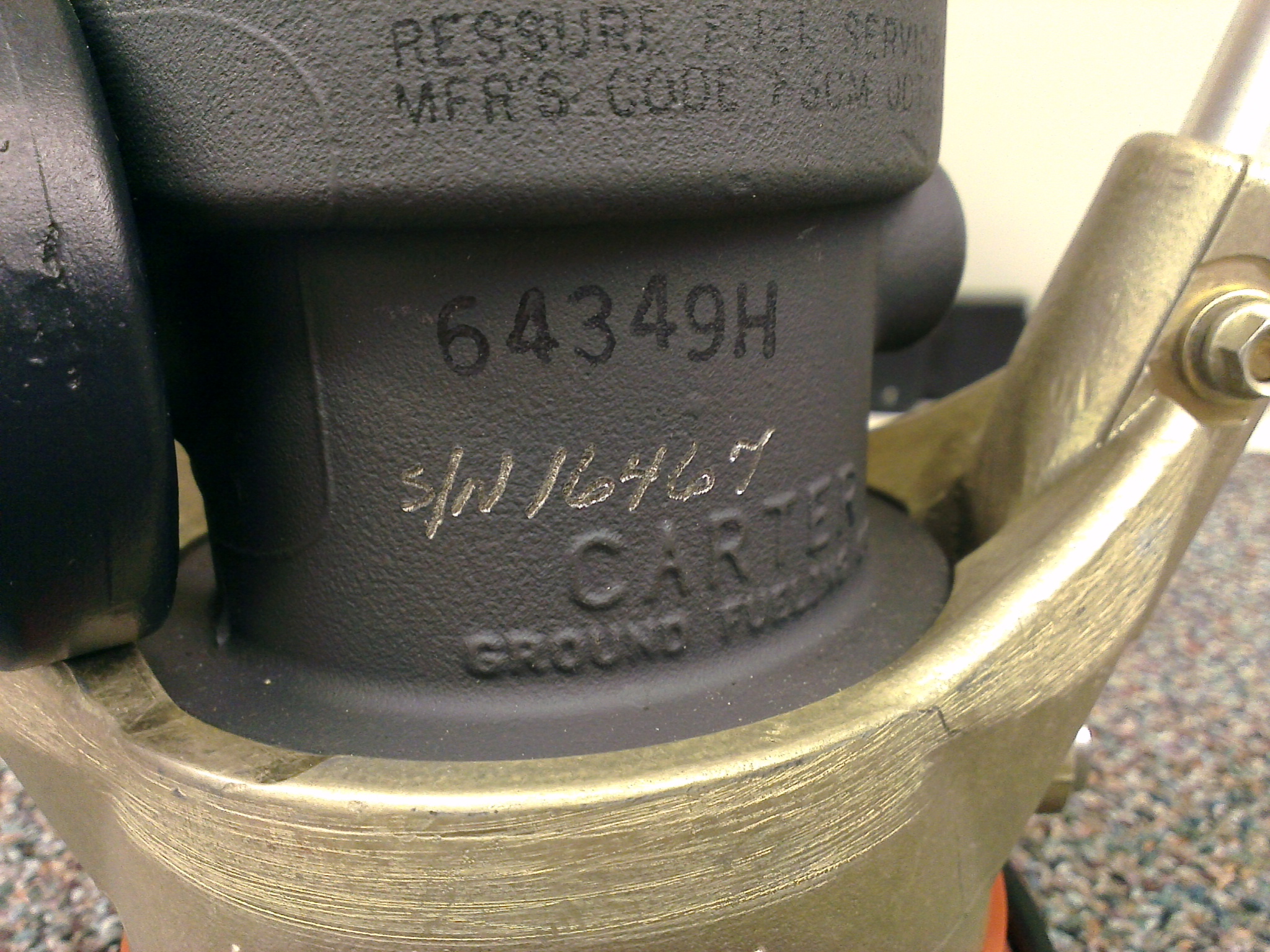 Carter Ground Fueling Co. Pressure Fueling Nozzle MS24484 eBay