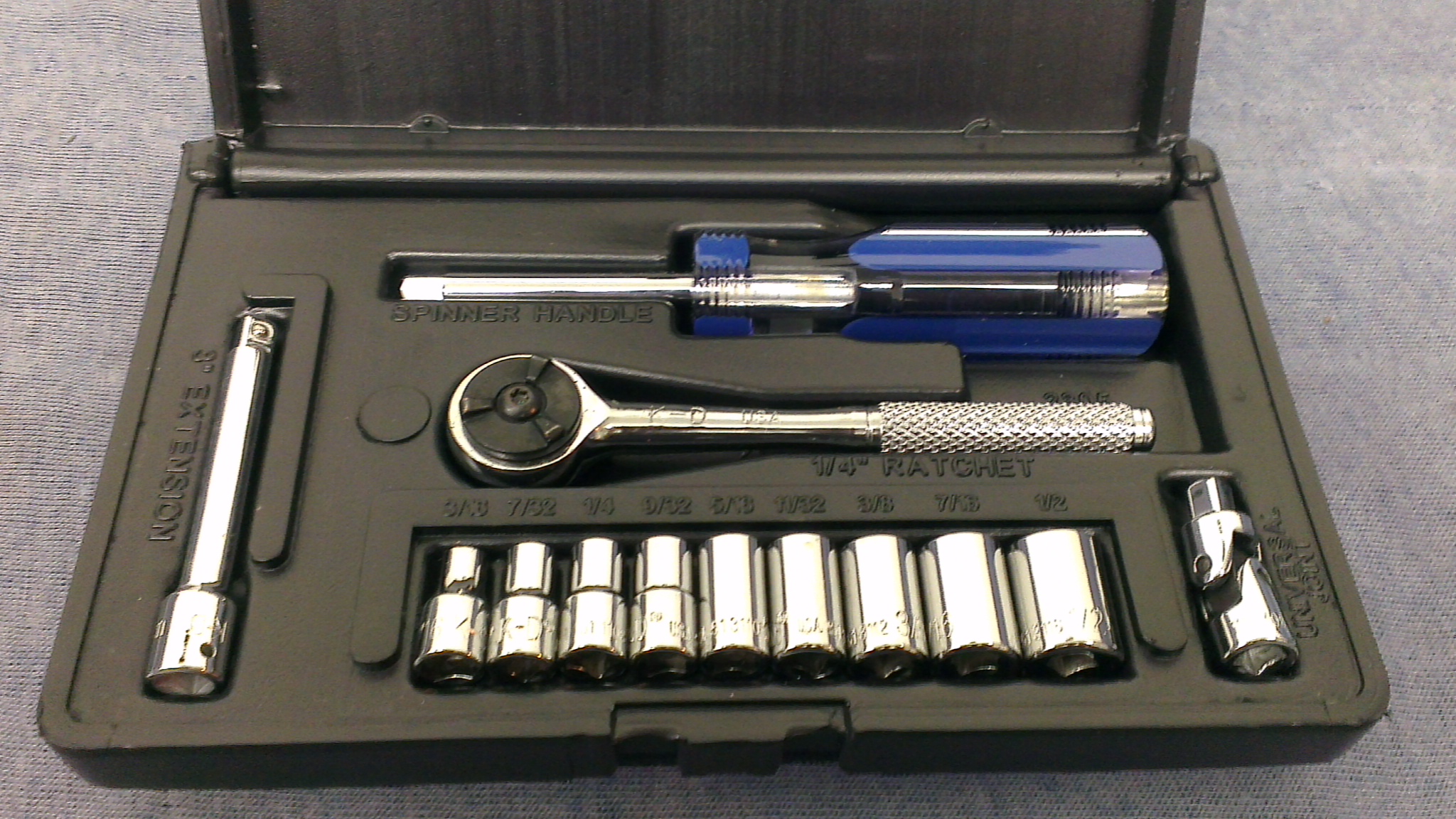 NEW KD Tools 13pc 1/4" Drive SAE Socket Set NSN 5120000812305 eBay